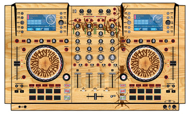 Numark NV 2 Skin Thudrumble Wood
